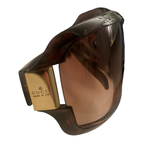 Gucci GG 1546 Tortoise Shell Women's Sunglass Frame 66-16-120. EUC - Picture 8 of 12